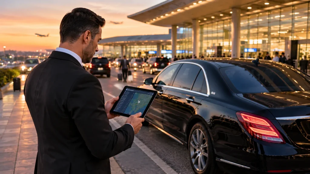 Airport Car Service Tracks Your Arrival
